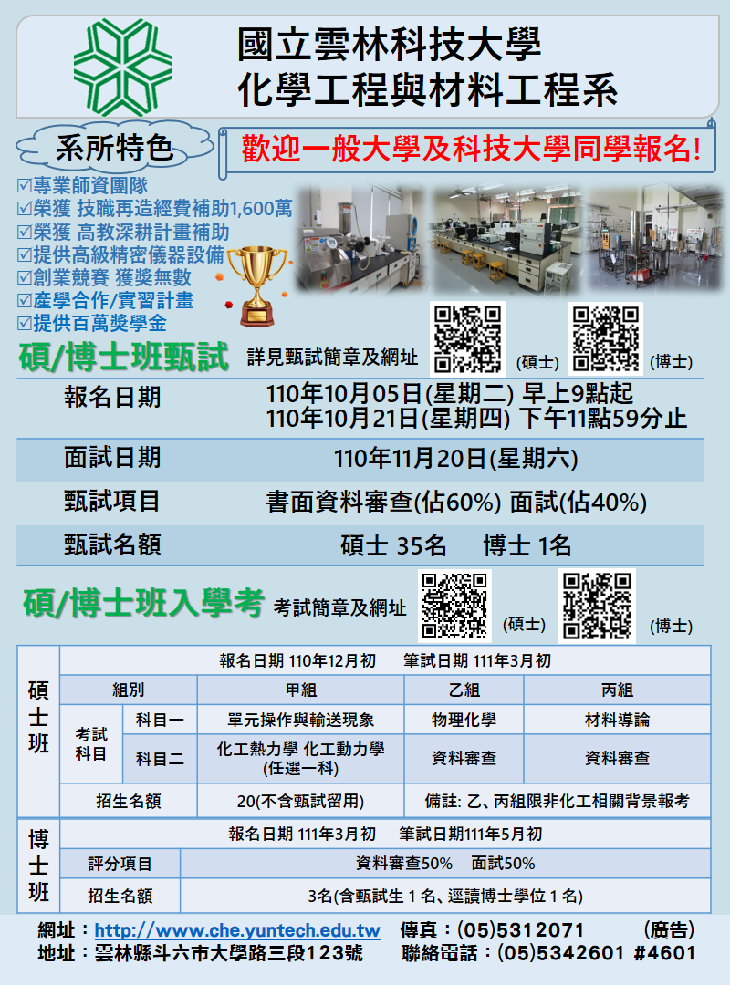 Master/Ph.D. Enrollment